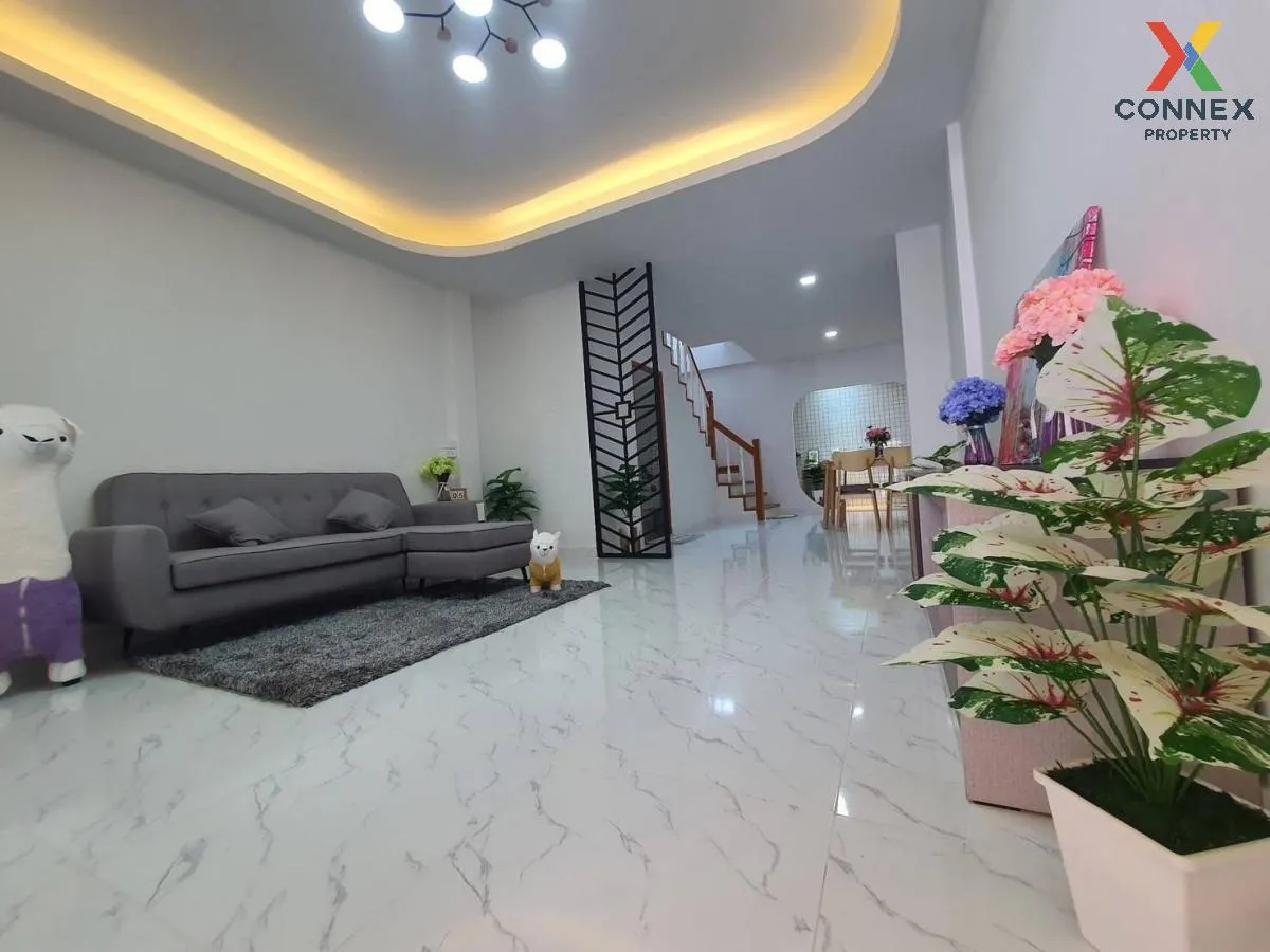 ขายทาวน์เฮ้าส์/ทาวน์โฮม  เปี่ยมสุข (ปากเกร็ดซอยวัดกู้) รีโนเวทใหม