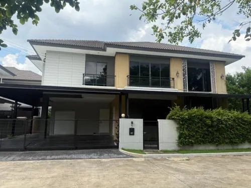 For Sale House , Chewarom Nakhon In , corner unit , wide frontage , Bang Khanun , Bang Yai , Nonthaburi , CX-127575
