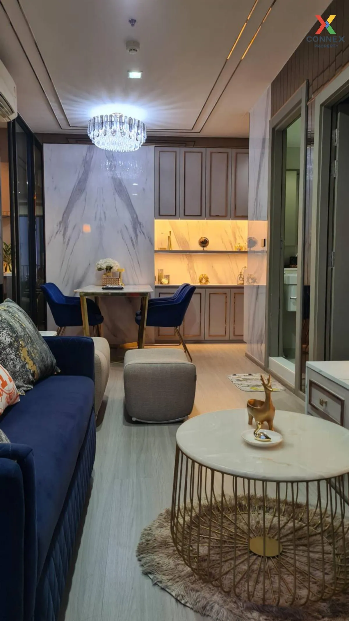 For Rent Condo , Life Asoke - Rama 9 , nice view , high floor , n 2