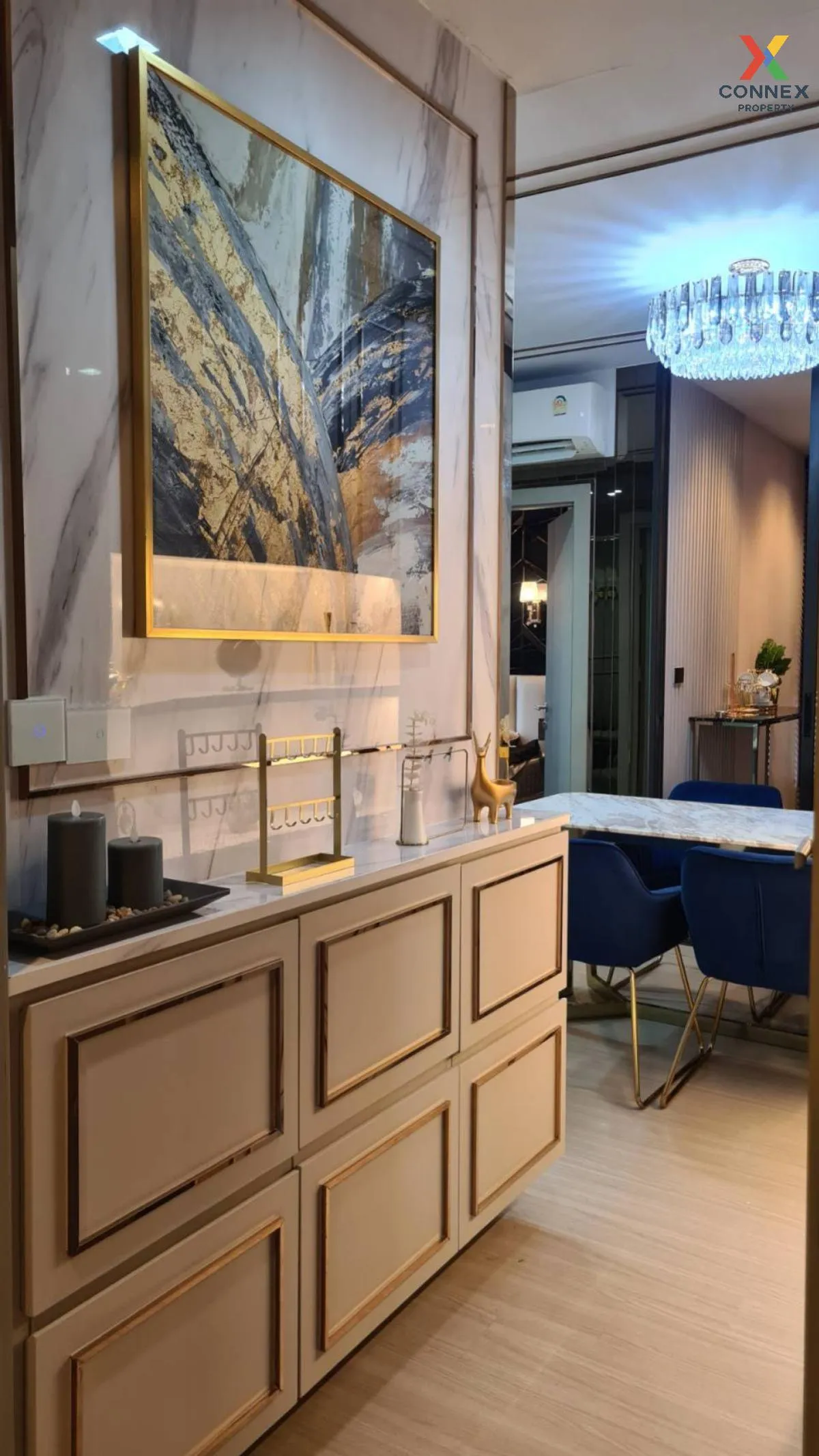 For Rent Condo , Life Asoke - Rama 9 , nice view , high floor , n