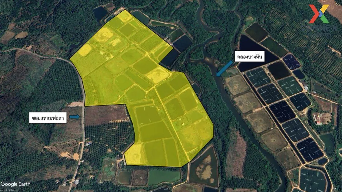 For Sale 200 rai of land next to the sea, Kaper District, Ranong  1