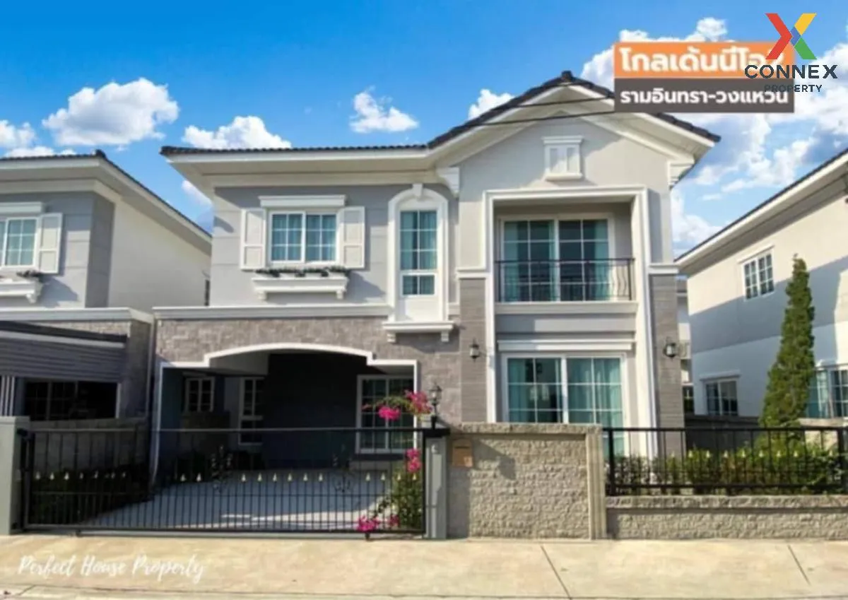 For Sale House , Golden Neo Ramintra - Wongwaen , Bang Chan , Khl 3