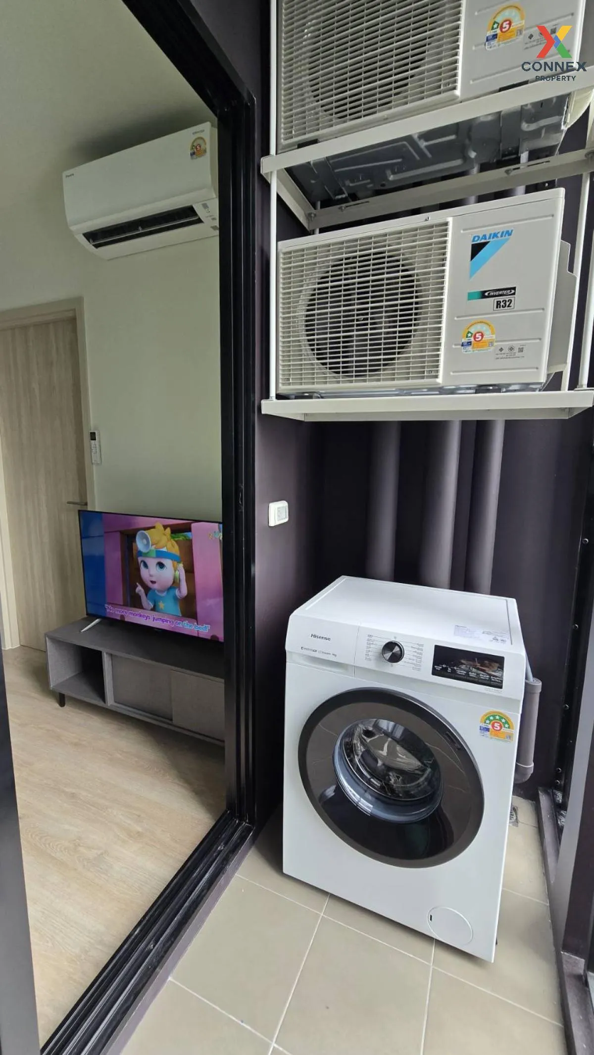 For Rent Condo , Nue District R9 , high floor , MRT-Phra Ram 9 , 