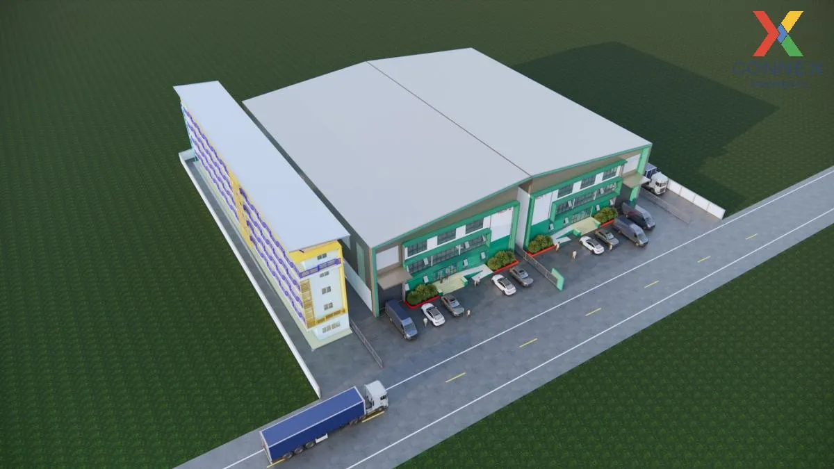 For Sale For sale: Land with a warehouse and office building. , B