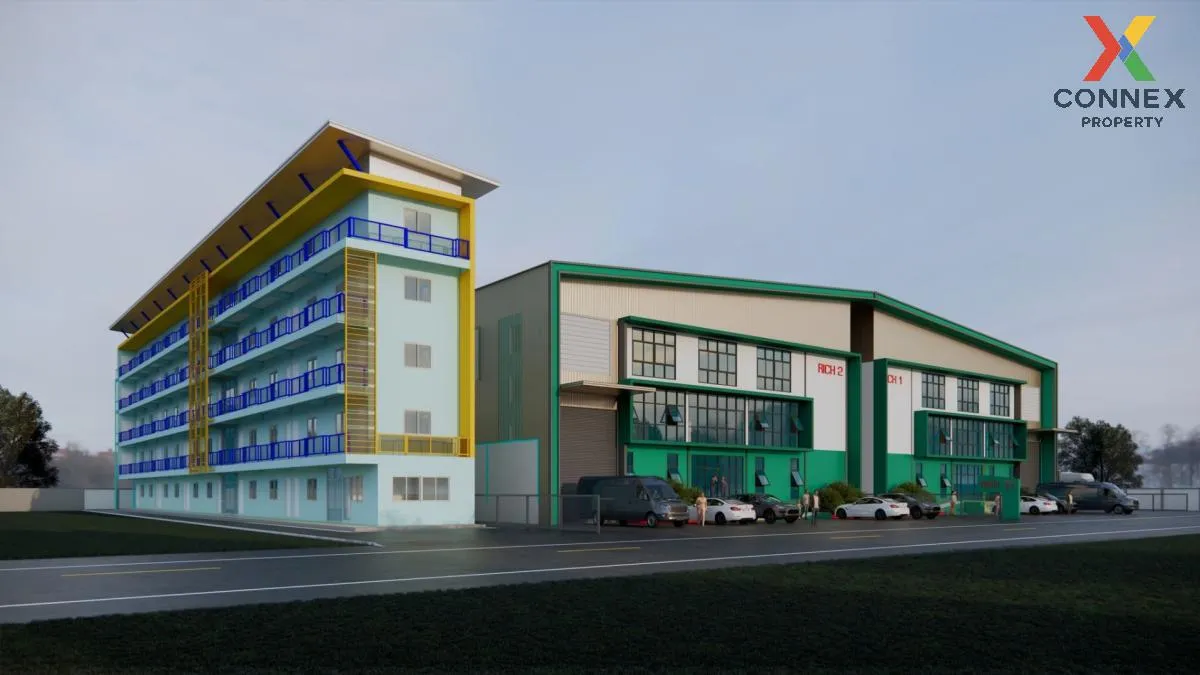 For Sale For sale: Land with a warehouse and office building. , B