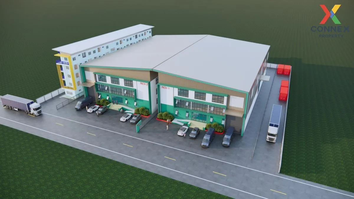 For Sale For sale: Land with a warehouse and office building. , B