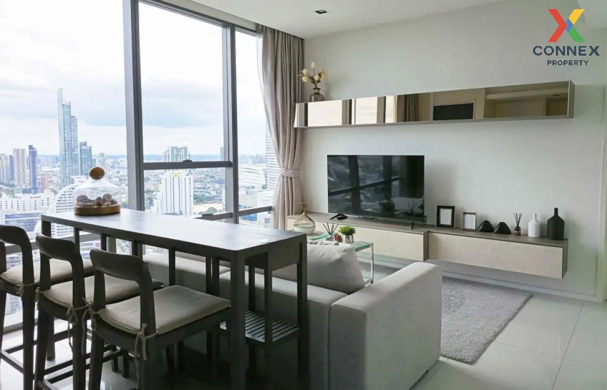 For Rent Condo , The Bangkok Sathorn , high floor , river view ,  1