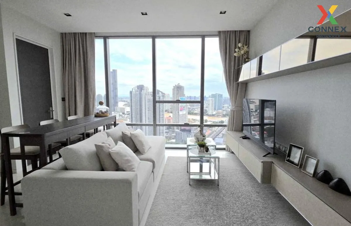 For Rent Condo , The Bangkok Sathorn , high floor , river view ,  3