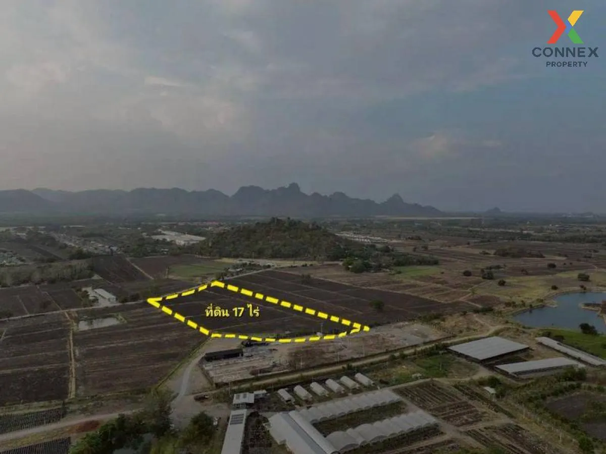 ขายที่ดินเปล่า 17 ไร่ อ.เมืองลพบุรี  นิคมสร้างตนเอง เมืองลพบุรี ล 1