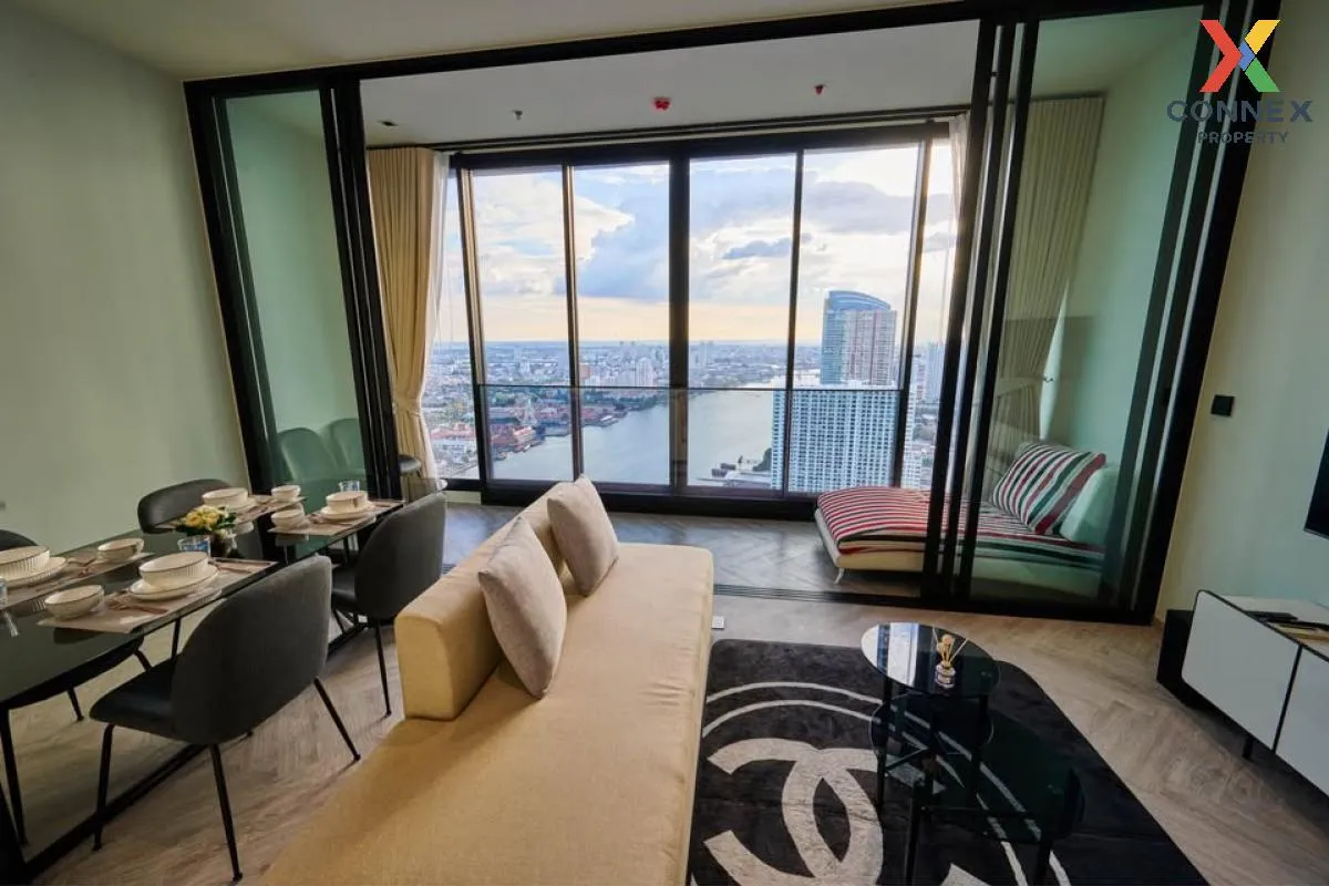 For Sale Condo , Chapter Charoennakhorn-Riverside , BTS-Krung Tho 1