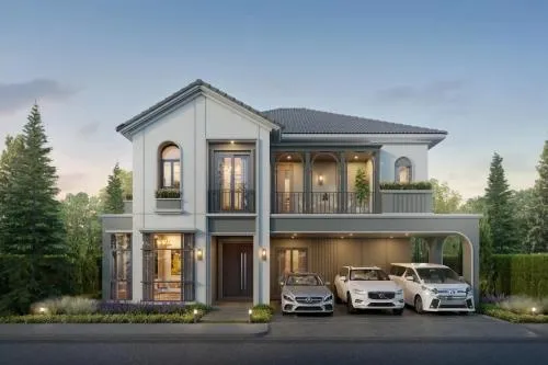 ขายบ้าน  เฌอรีน กรุงเทพกรีฑา - ร่มเกล้า คลองสามประเวศ เขต ลาดกระบัง กรุงเทพ CX-130876