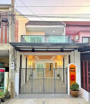 ขายทาวน์เฮ้าส์/ทาวน์โฮม  บ้านรัตนาธิเบศร์ รีโนเวทใหม่ MRT-ตลาดบางใหญ่ บางรักพัฒนา บางบัวทอง นนทบุรี CX-131289