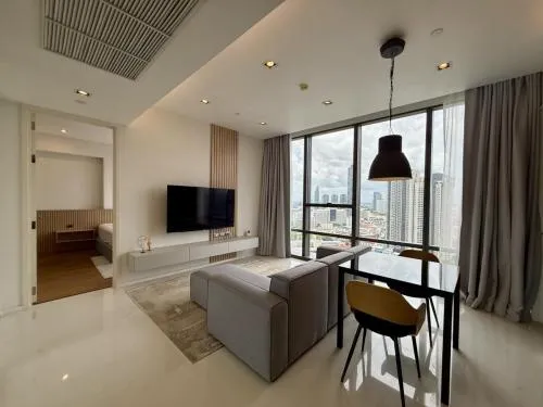 เช่าคอนโด  เดอะแบงค็อก สาทร BTS-สุรศักดิ์ ยานนาวา เขต สาทร กรุงเทพ CX-131585