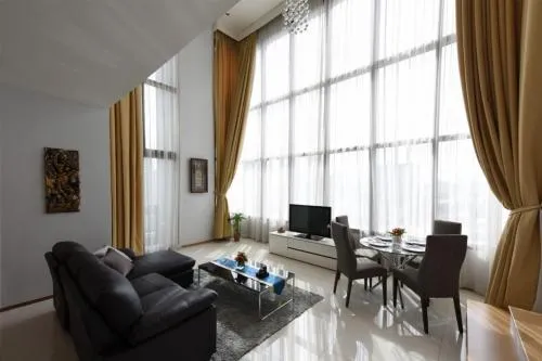 For Sale Condo , The Emporio Place , Duplex , nice view , high floor , BTS-Phrom Phong , Khlong Toei , Khlong Toei , Bangkok , CX-131586