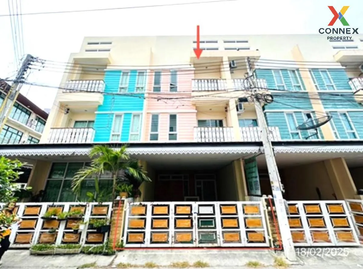 ขายทาวน์เฮาส์ 3 ชั้น พื้นที่ 180 ตารางเมตร เมืองชลบุรี ชลบุรี แสน 1