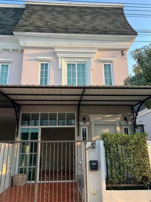For Sale Townhouse/Townhome  , British Place Pinklao-Sai 5 , corner unit , Bang Krathuek , Sam Phran , Nakhon Pathom , CX-131984