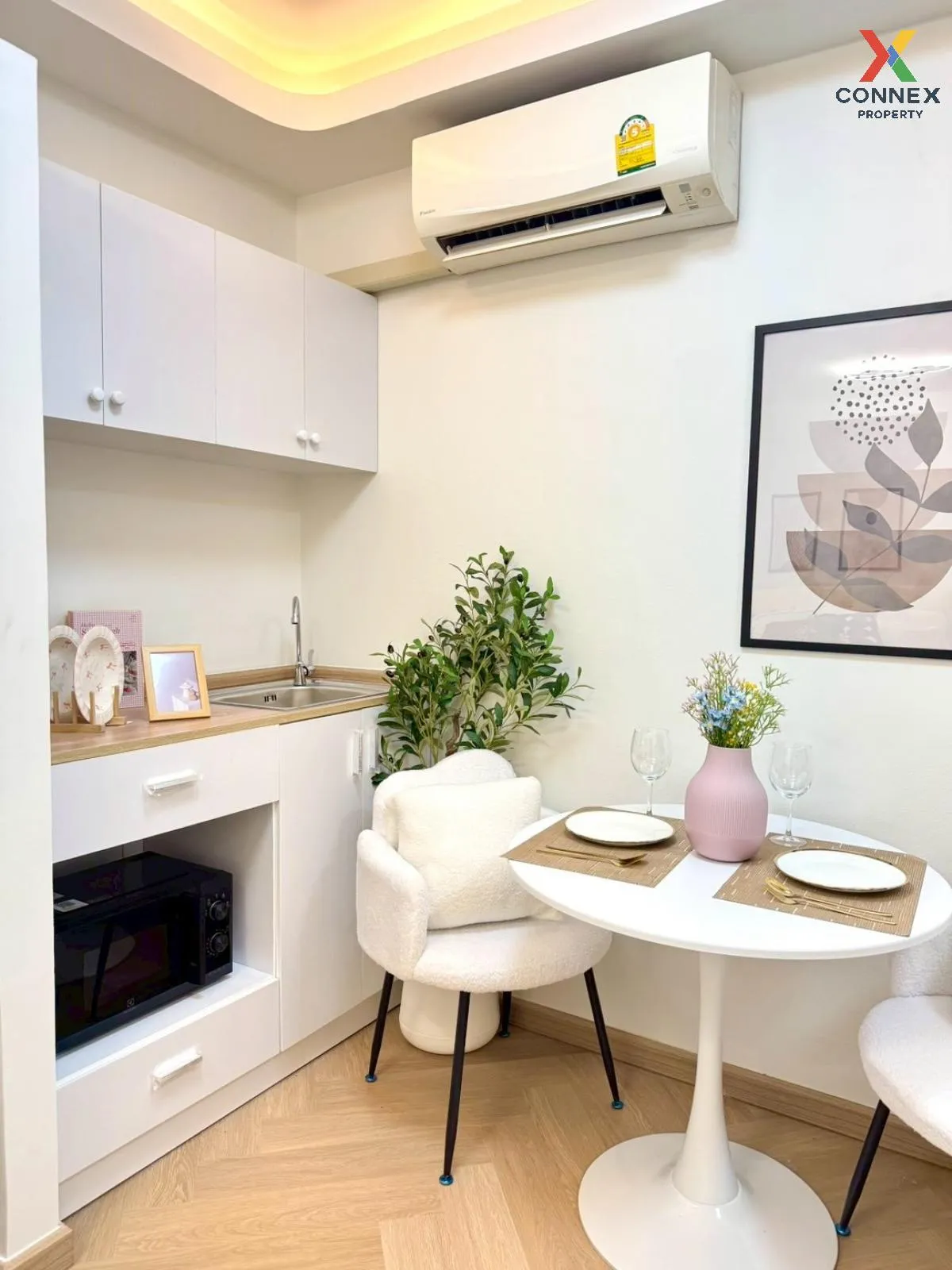 For Sale Condo , Garden Asoke Rama 9 , newly renovated , Bang Kap