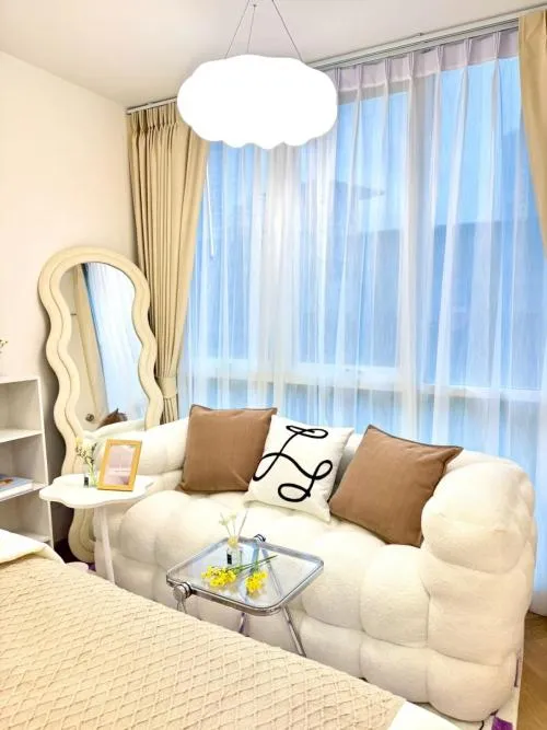 For Sale Condo , Garden Asoke Rama 9 , newly renovated , Bang Kapi , Huai Khwang , Bangkok , CX-132201