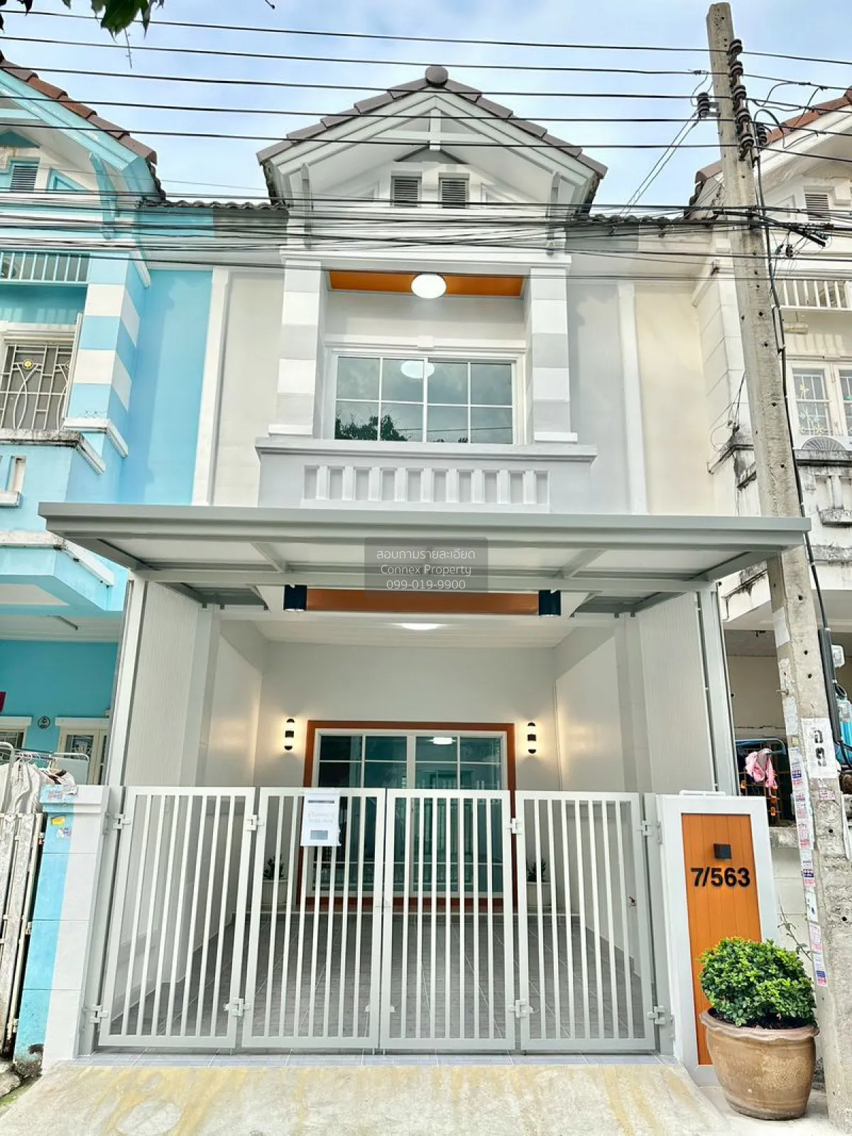 ขายทาวน์เฮ้าส์/ทาวน์โฮม  บ้านปิยวรารมย์ 3 รีโนเวทใหม่ ไทรน้อย ไทร 1