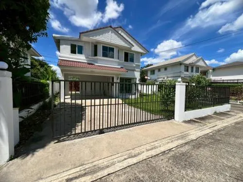 For Sale House , Pruklada Wongwaen - Rattanathibet , nice view , wide frontage , MRT-Talad Bang Yai , Bang Mae Nang , Bang Yai , Nonthaburi , CX-132976