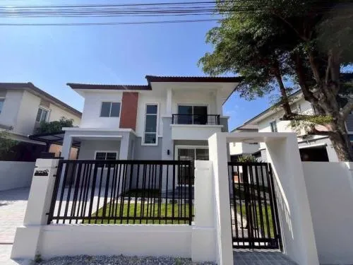 For Sale House , Pruksa Village 5 Wongwaen - Rattanathibet , newly renovated , Bang Khu Rat , Bang Bua Thong , Nonthaburi , CX-133008