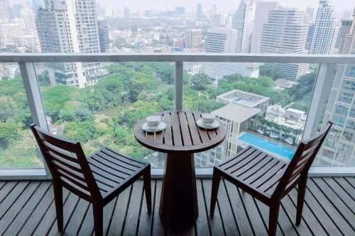 For Rent Condo , Urbana Langsuan , nice view , high floor , corner unit , wide frontage , BTS-Chit Lom , Lumpini , Pathum Wan , Bangkok , CX-133254