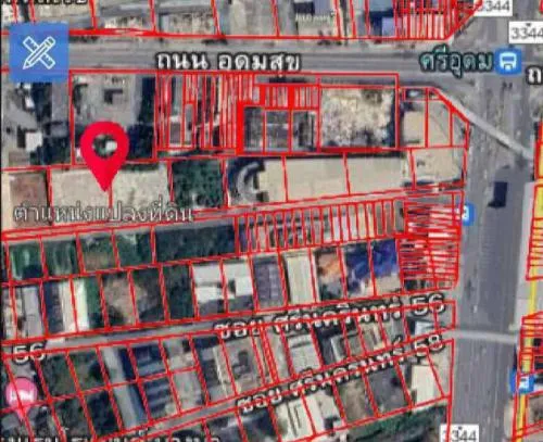 Prime Land Plot for Sale (2 Rai), Ready-to-Build, Near Sri Udom Intersection and Sri Udom BTS Station , Prawet , Bangkok , CX-133462