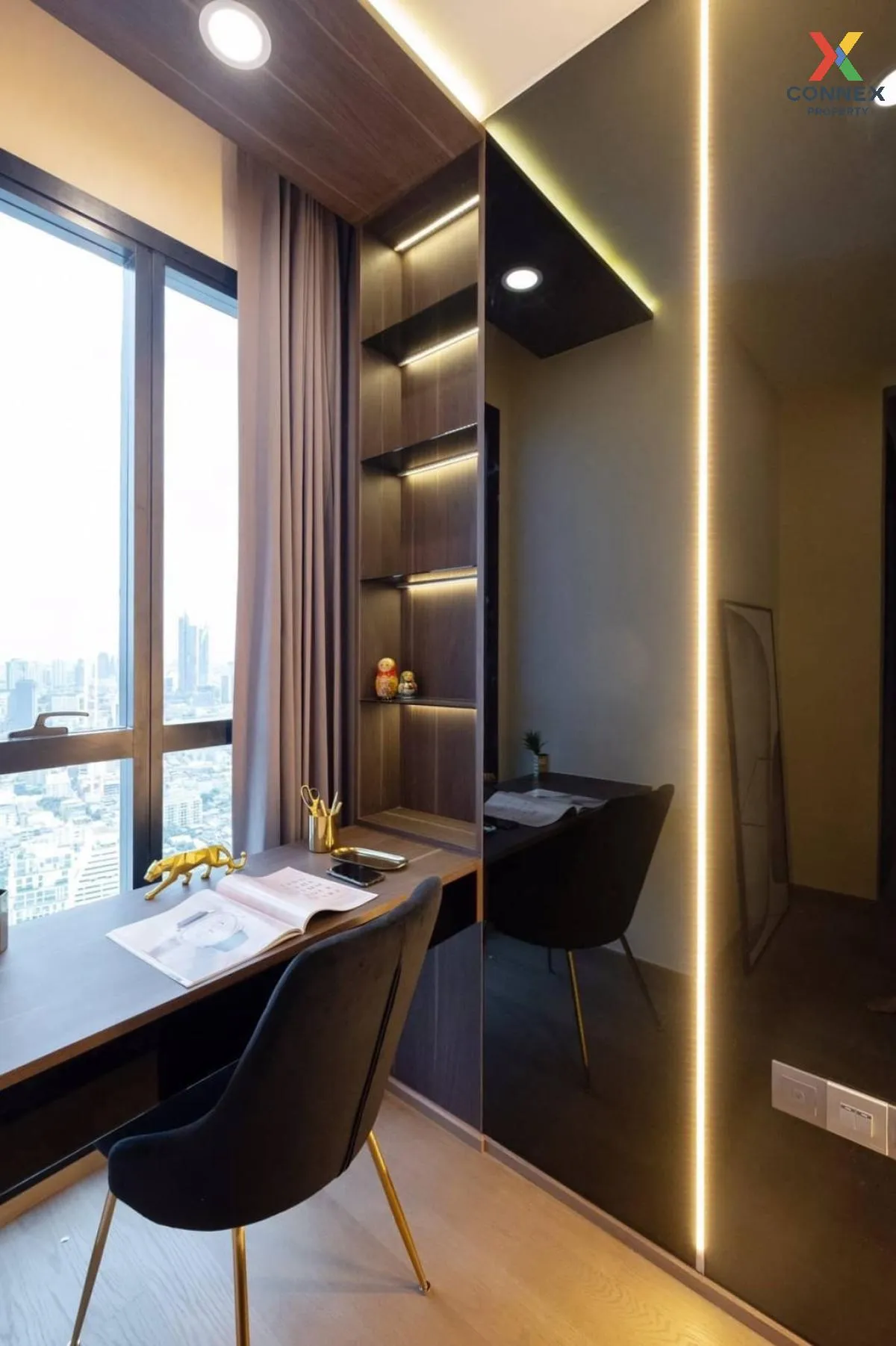 เช่าคอนโด  แอชตัน จุฬา-สีลม วิวสวย ชั้นสูง รีโนเวทใหม่ MRT-สามย่า 4