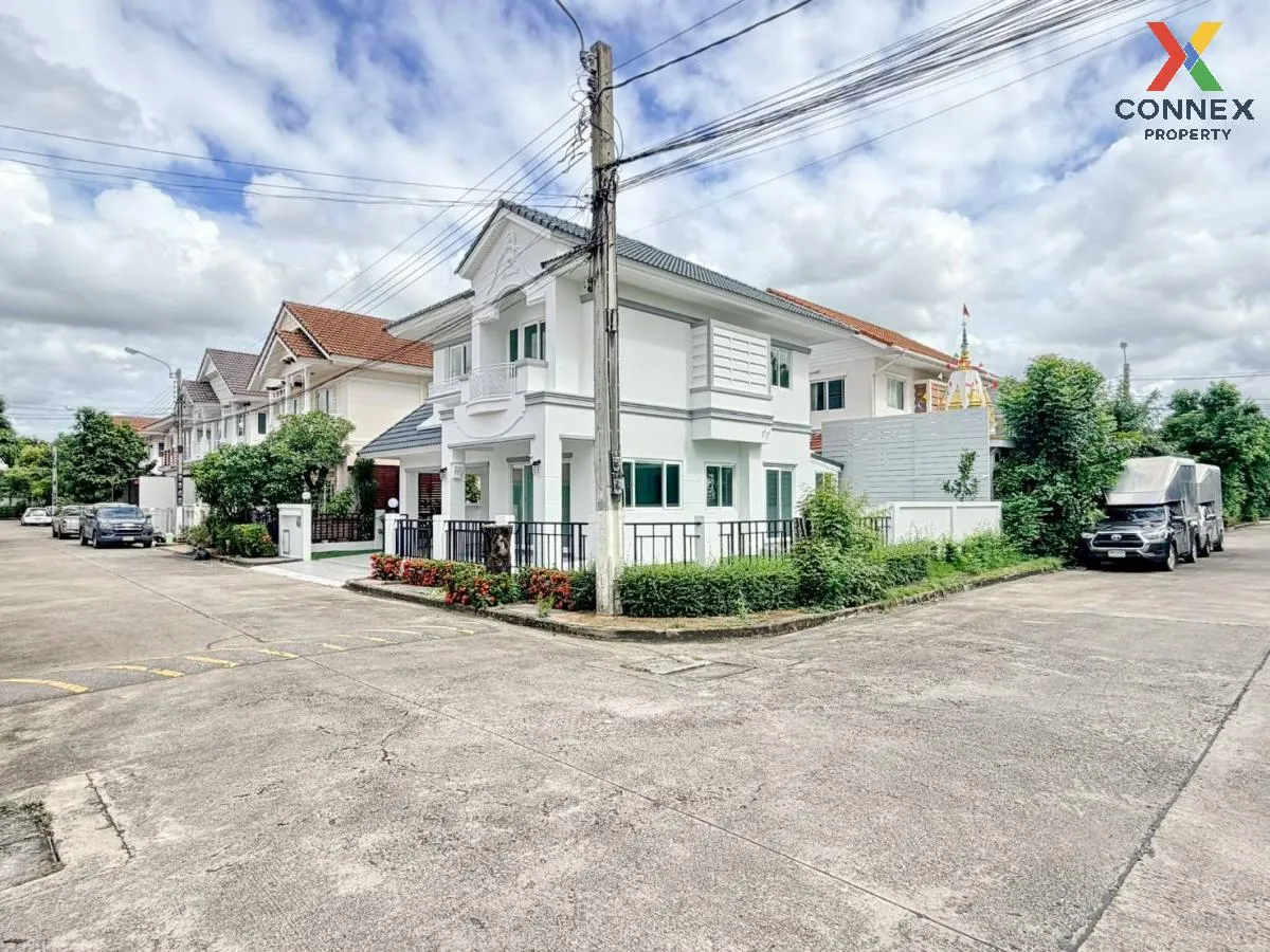 For Sale House , PERFECT PARK RAMA 5 – BANGYAI , corner unit , wi 3