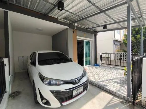 For Rent Townhouse/Townhome  , Lalin Town Lio BLISS Latkrabang-Suvarnabhumi , Sisa Chorakhe Noi , Bang Sao Thong , Samut Prakarn , CX-133652