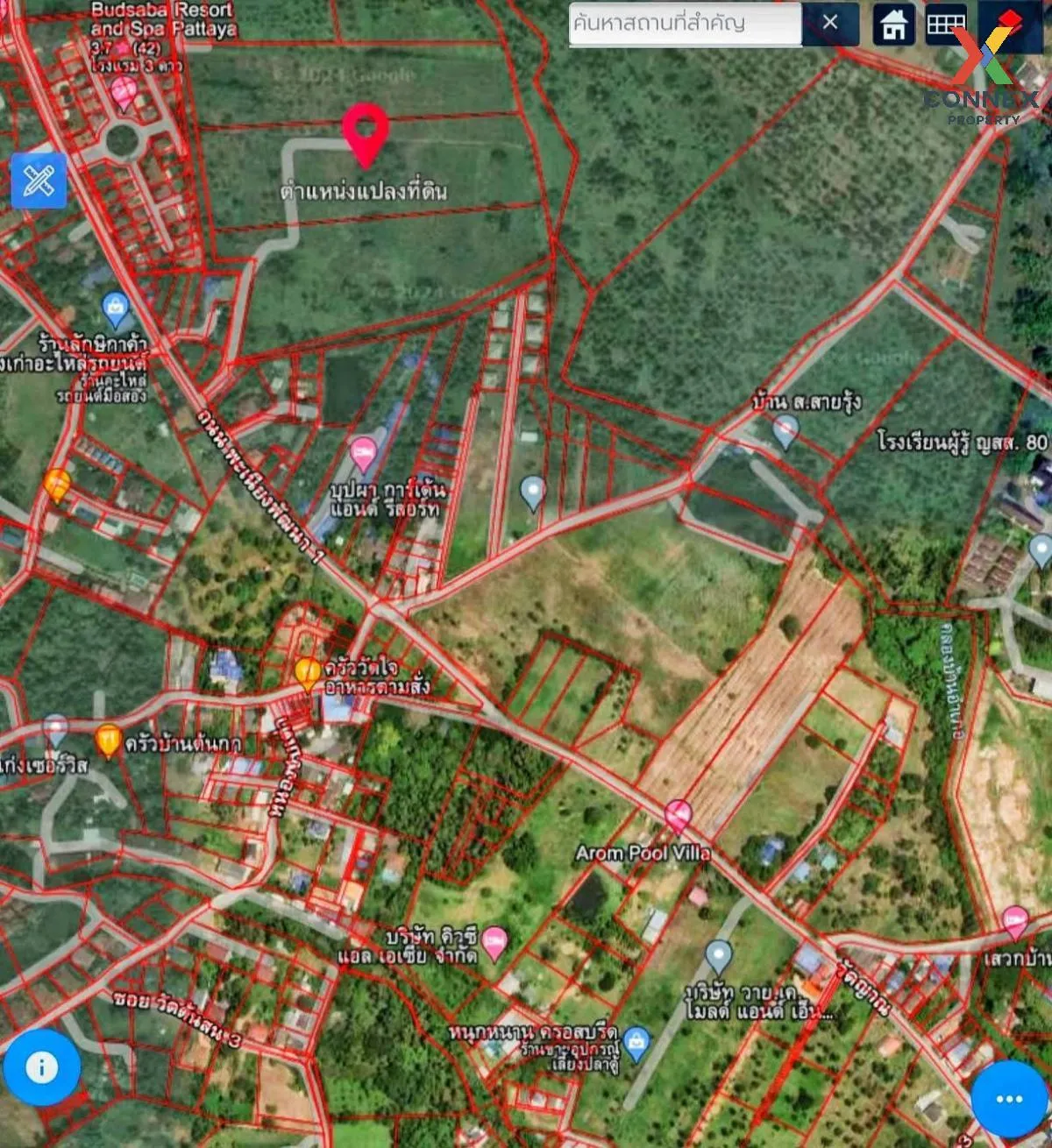 Land Plot for Sale near Wat Yan Sangwararam, Sattahip, Chonburi C Land Plot for Sale near Wat Yan Sangwararam, Sattahip, Chonburi C 1