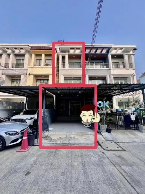 For Sale Townhouse/Townhome  , Baan Klang Muang The Paris Rama 9-Ramkamhaeng , Saphan Sung , Saphan Sung , Bangkok , CX-133941