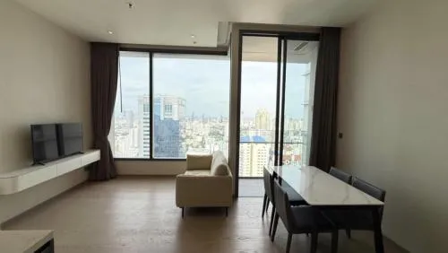 For Rent Condo , The Esse Asoke , nice view , high floor , corner unit , wide frontage , BTS-Asok , Khlong Toei Nuea , Watthana , Bangkok , CX-134159