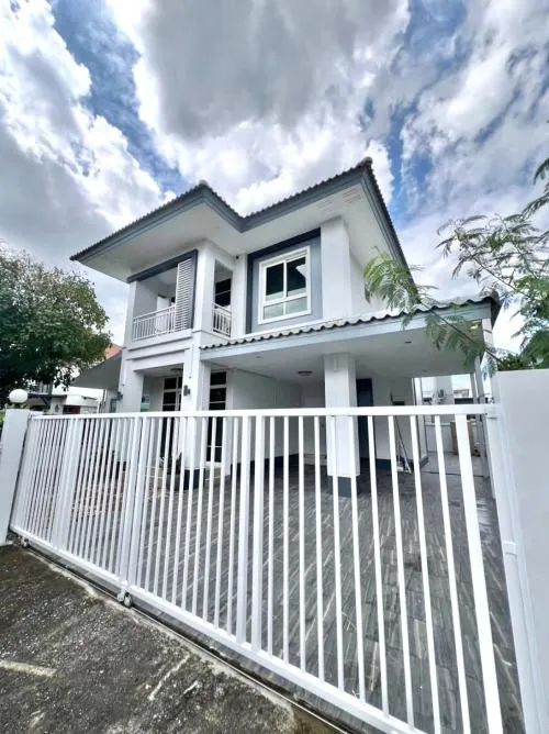 เช่าบ้าน  เสนา วิลล์ รามอินทรา หน้ากว้าง ท่าแร้ง เขต บางเขน กรุงเทพ CX-134556