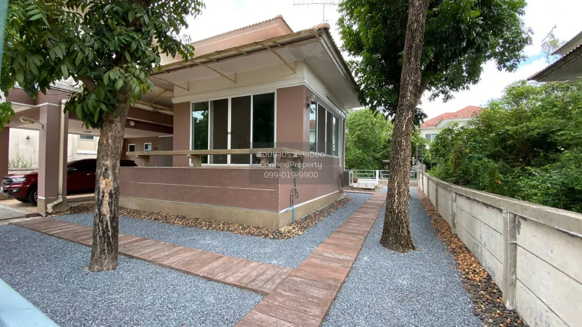 For Sale House , Sarin City Wongtawan , nice view , wide frontage