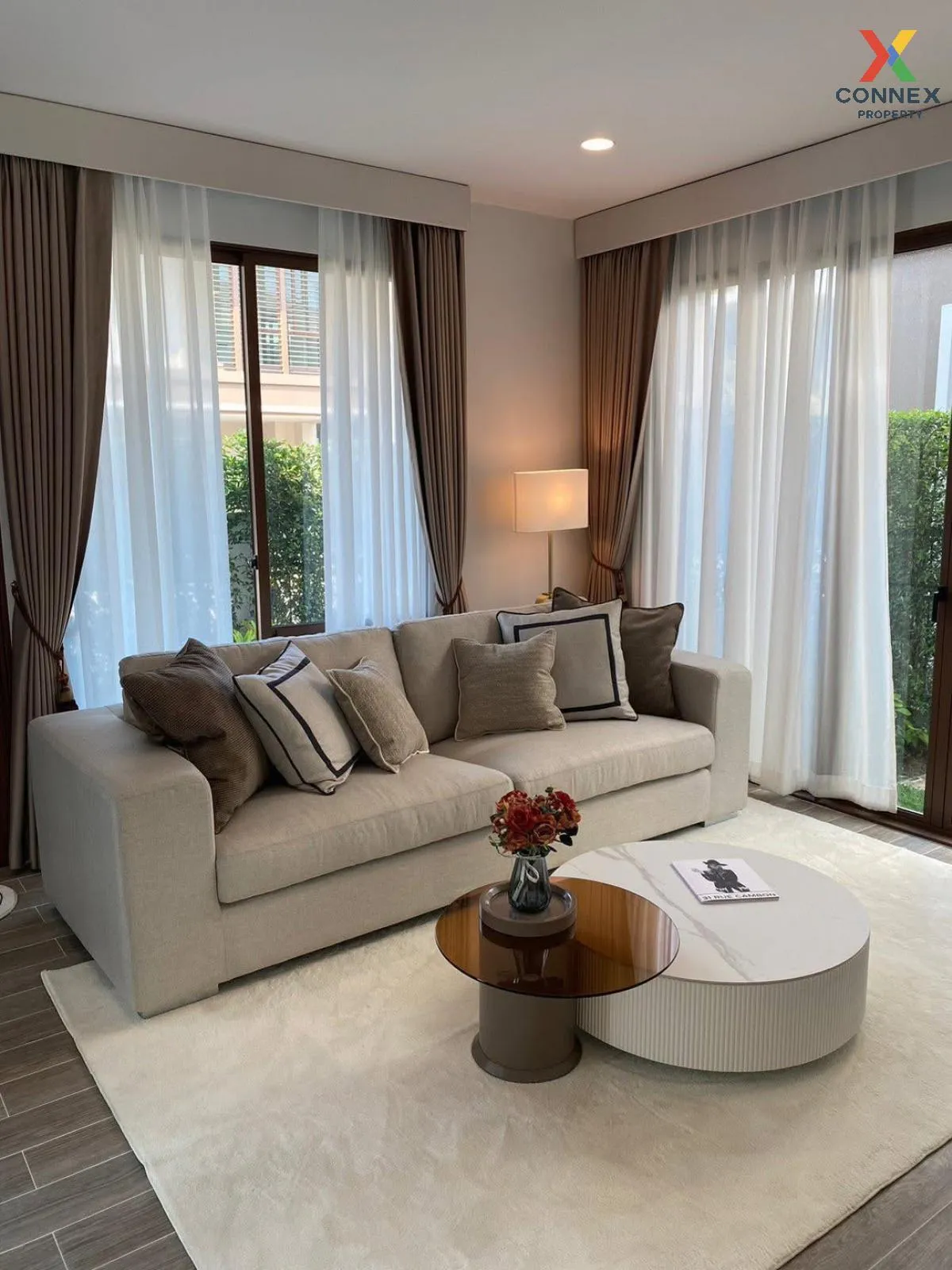 For Rent House , Burasiri Krungthep Kreetha , nice view , wide fr 2