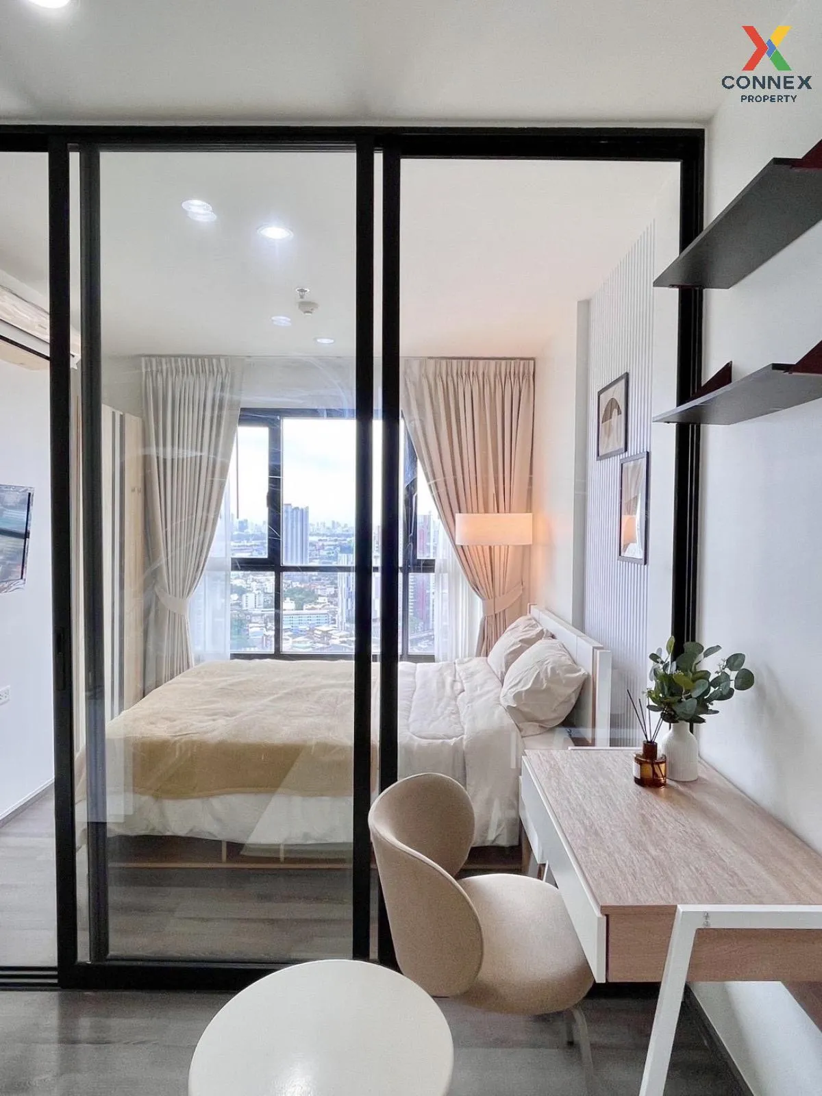 เช่าคอนโด  เดอะ เบส พาร์คเวสต์ สุขุมวิท 77 ชั้นสูง รีโนเวทใหม่ BT