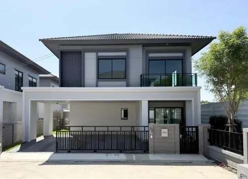 For Sale House , Britania Bangna - Srivaree , Sisa Chorakhe Yai , Bang Sao Thong , Samut Prakarn , CX-135565