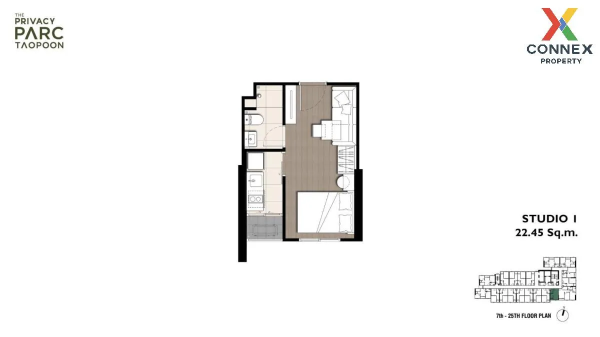 ขายคอนโด  เดอะ ไพรเวซี่ พาร์ค เตาปูน MRT-เตาปูน บางซื่อ เขต บางซื 1