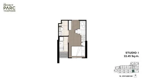 ขายคอนโด  เดอะ ไพรเวซี่ พาร์ค เตาปูน MRT-เตาปูน บางซื่อ เขต บางซื่อ กรุงเทพ CX-135729