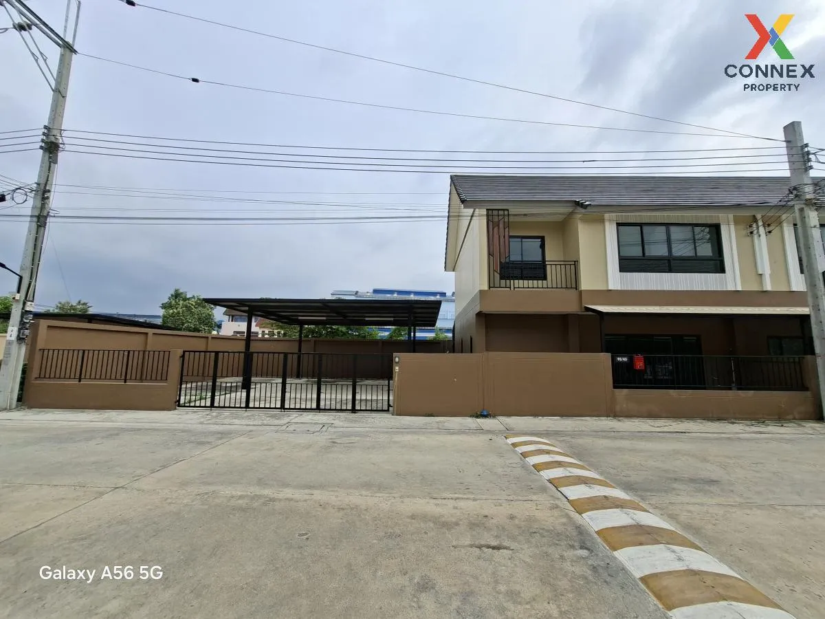 เช่าบ้าน  นนท์ธารา 6 พระเงิน ห้องมุม หน้ากว้าง บางม่วง บางใหญ่ นน 1