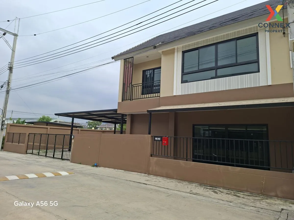 เช่าบ้าน  นนท์ธารา 6 พระเงิน ห้องมุม หน้ากว้าง บางม่วง บางใหญ่ นน 4