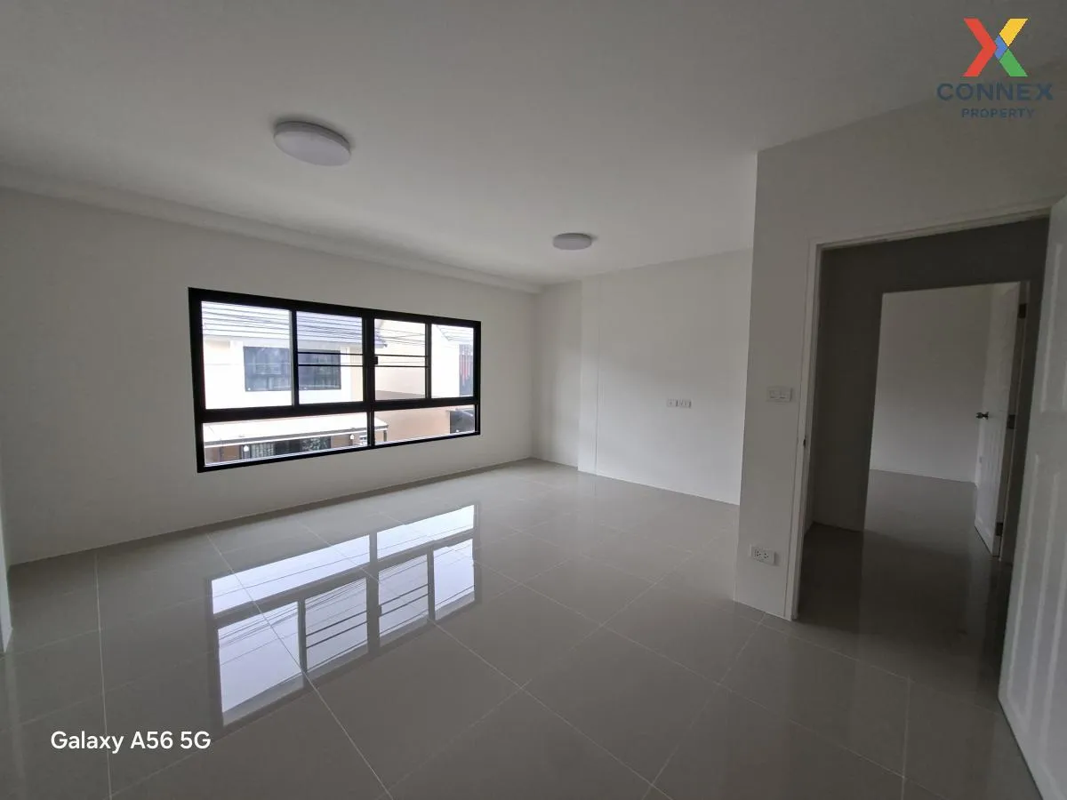 เช่าบ้าน  นนท์ธารา 6 พระเงิน ห้องมุม หน้ากว้าง บางม่วง บางใหญ่ นน