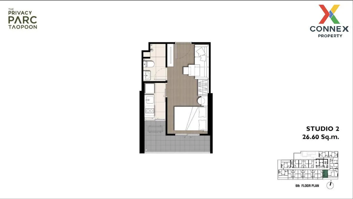 ขายคอนโด  เดอะ ไพรเวซี่ พาร์ค เตาปูน MRT-เตาปูน บางซื่อ เขต บางซื 1