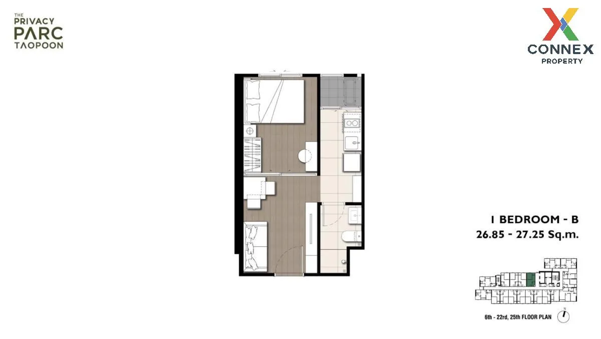 ขายคอนโด  เดอะ ไพรเวซี่ พาร์ค เตาปูน MRT-เตาปูน บางซื่อ เขต บางซื 2