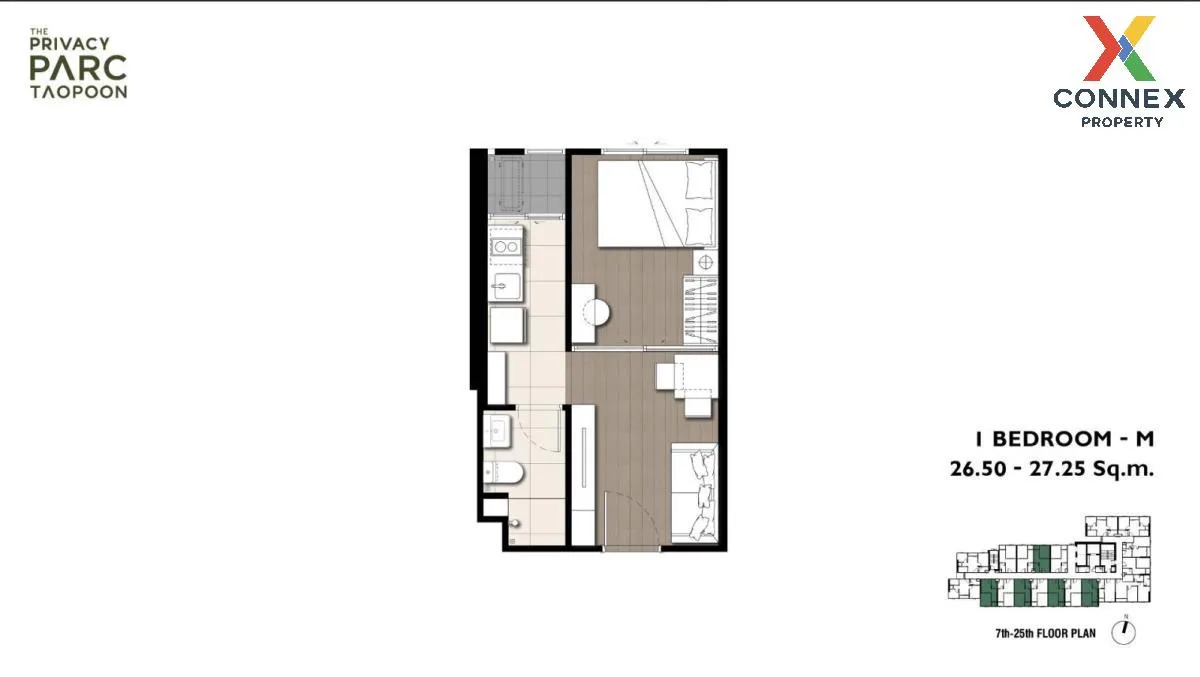ขายคอนโด  เดอะ ไพรเวซี่ พาร์ค เตาปูน MRT-เตาปูน บางซื่อ เขต บางซื 3