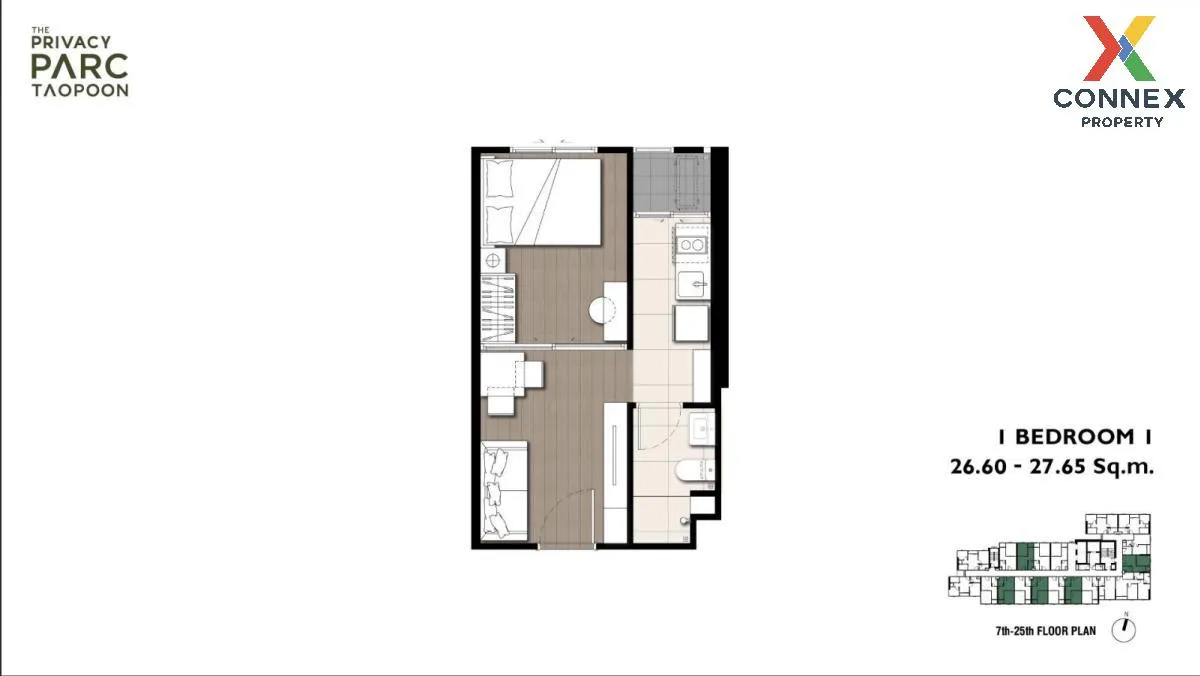 ขายคอนโด  เดอะ ไพรเวซี่ พาร์ค เตาปูน MRT-เตาปูน บางซื่อ เขต บางซื 4
