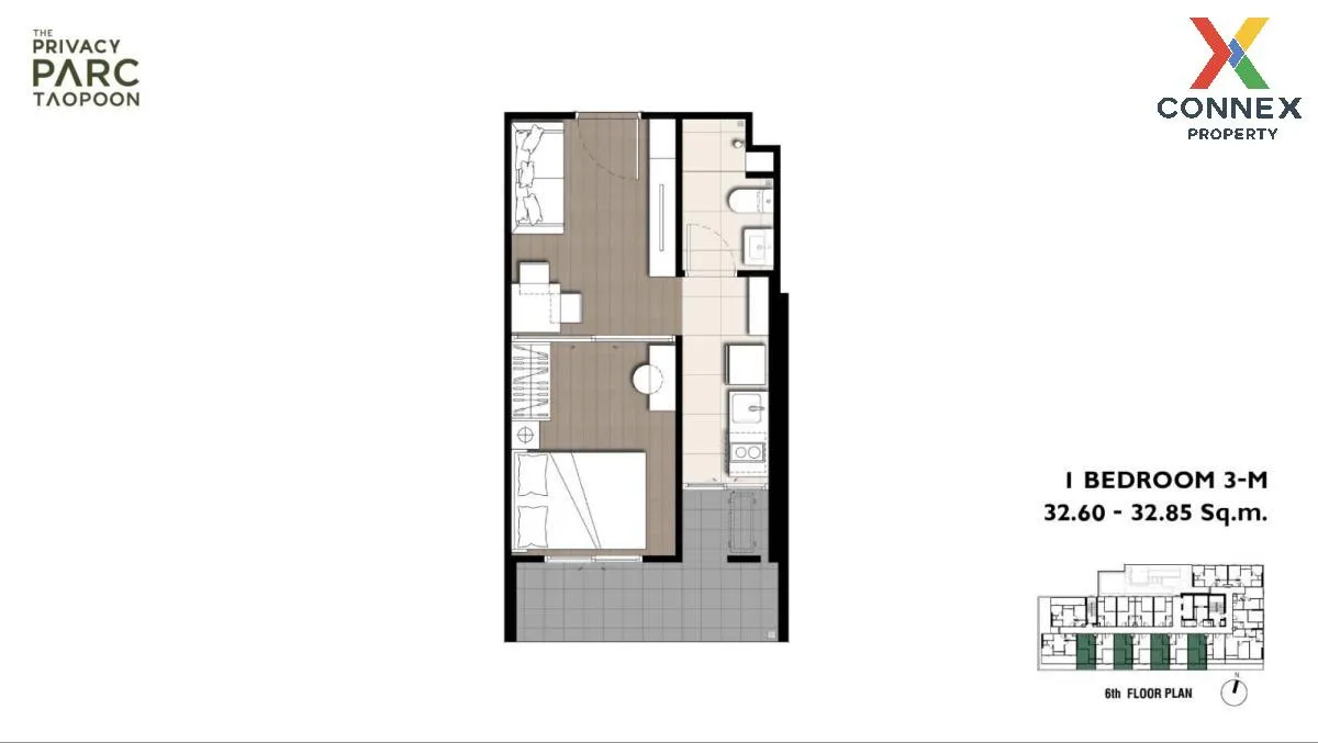 ขายคอนโด  เดอะ ไพรเวซี่ พาร์ค เตาปูน MRT-เตาปูน บางซื่อ เขต บางซื 1