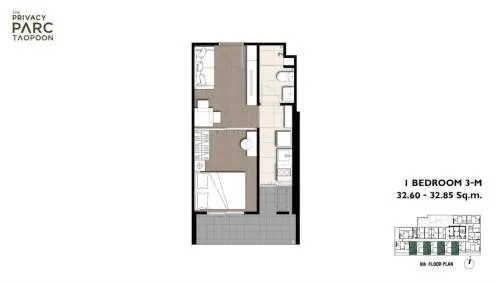 ขายคอนโด  เดอะ ไพรเวซี่ พาร์ค เตาปูน MRT-เตาปูน บางซื่อ เขต บางซื่อ กรุงเทพ CX-135793