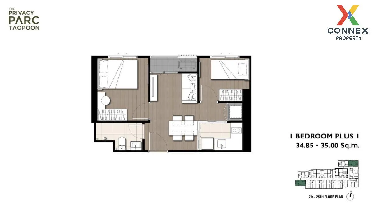 ขายคอนโด  เดอะ ไพรเวซี่ พาร์ค เตาปูน MRT-เตาปูน บางซื่อ เขต บางซื 1